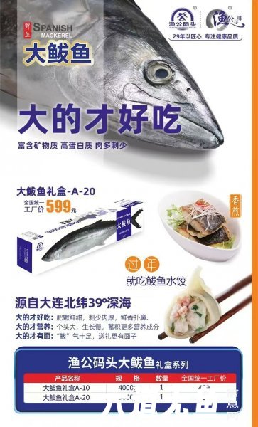 渔公码头海鲜礼盒 渔公码头海鲜礼盒